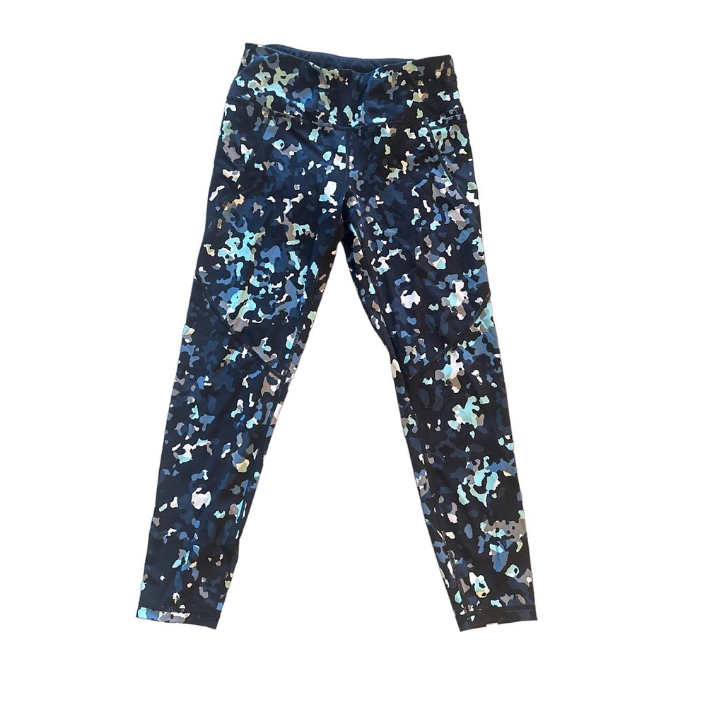 Women S Sweaty Betty The Power 7/8 Length 24" Leggings Pants Yoga Camo Print